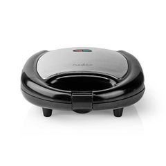 Βαφλιέρα 750W για 2 τετράγωνες βάφλες με θερμομονωμένη λαβή και αντικολλητικές πλάκες 220x120mm NEDIS KAWP200BK