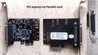 Κάρτα PCI express to Parallel DB-25