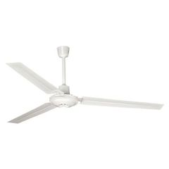 Ανεμιστήρας οροφής Φ140cm 80W 230V λευκός με 5 ταχύτητες βιομηχανικού τύπου