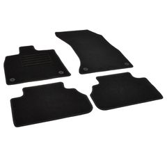 Πατάκια δαπέδου μοκέτας Standard μαύρα συμβατά για Audi Q5 (II/ΙΙΙ)/ Q5 Sportback 4τμχ