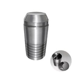 Ανοξείδωτο Shaker με σίτα και καπάκι Ø9x18,5hcm χωρητικότητα 500ml
