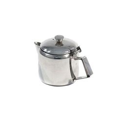 Tσαγιέρα με καπάκι INOX και χωρητικότητα 500ml Ø7,5x12hcm