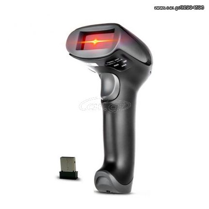 OEM Ασύρματο Barcode Scaner Welquic - 2.4GHz High Speed Wireless Wired USB Laser Barcode Scanner Scan Gun Label Reader