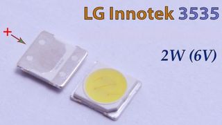 LG INNOTEK 3535 2W 6V LED (10 PCS)