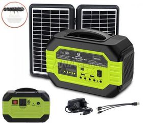 Ηλιακό Inverter 12v - 220v με Φωτισμό 1080