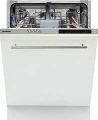 Πλυντήριο πιάτων Πλήρως Εντοιχιζόμενο Sharp Q-I14X 60m Α++