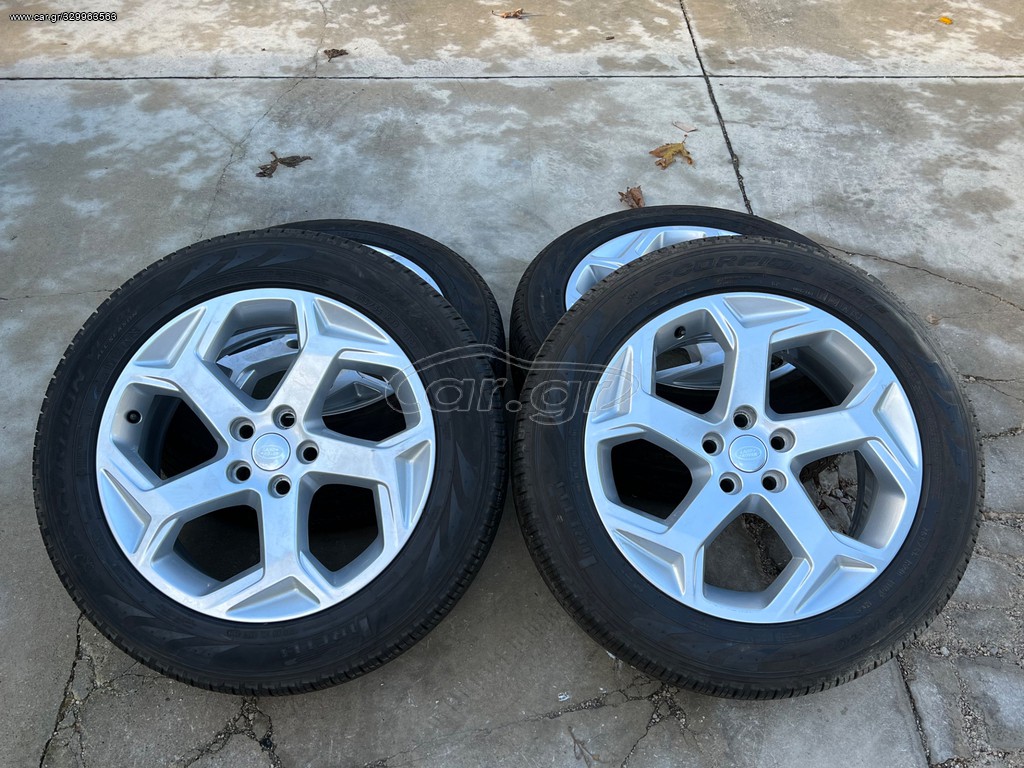 4 ΖΑΝΤΟΛΑΣΤΙΧΑ ΓΝΗΣΙΑ RANGE ROVER ΜΕ ΕΛΑΣΤΙΚΑ 255/55/20 PIRELLI SCORPION VERDE ΚΑΙΝΟΥΡΙΑ DOT 0919
