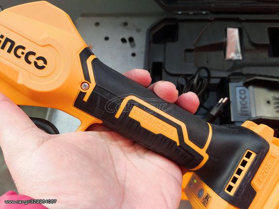 ΠΡΟΣΦΟΡΑ!!INGCO Ψαλίδι Κλαδέματος Μπαταρίας 20V Li-Ion 1 ΜΠΑΤΑΡΙΑ 20VX2Ah  VIDEO ΛΕΙΤΟΥΡΓΕΙΑΣ-thumb-7