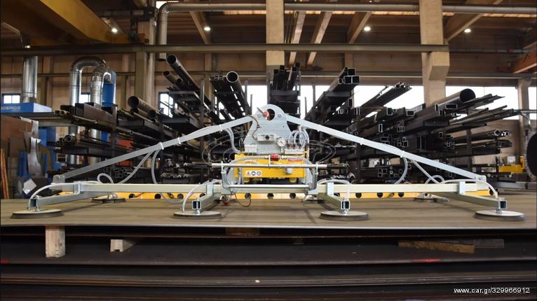 Bεντούζες ανύψωσης λαμαρινας 1000kg 1366mm -3120mm - RIGHETTI-thumb-4