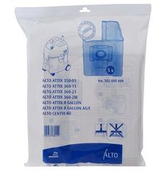 ΣΑΚΟΥΛΕΣ NILFISK 5τμχ ΓΙΑ ΑΤΤΙΧ 360-11/30-11 NILFISK 302000449