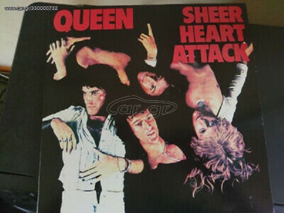 Queen ''Sheer Heart Attack '' (Elektra 7E-1026) 2018 ΑΛΜΠΟΥΜ ΠΕΡΙΟΡΙΣΜΕΝΗΣ ΕΚΔΟΣΗΣ ΣΕ ΚΟΚΚΙΝΟ ΒΙΝΥΛΙΟ ΚΑΙΝΟΥΡΙΟ