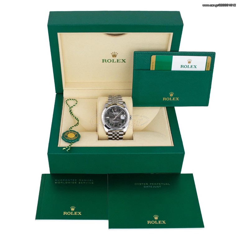 Rolex Datejust Wimbledon 41mm 12/2019