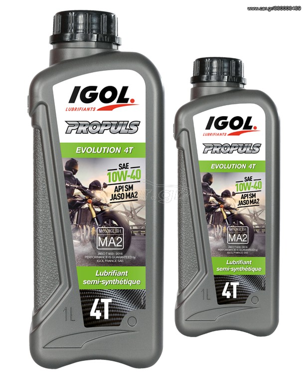 IGOL EVOLUTION 4T 10W-40  Semi-synthetic