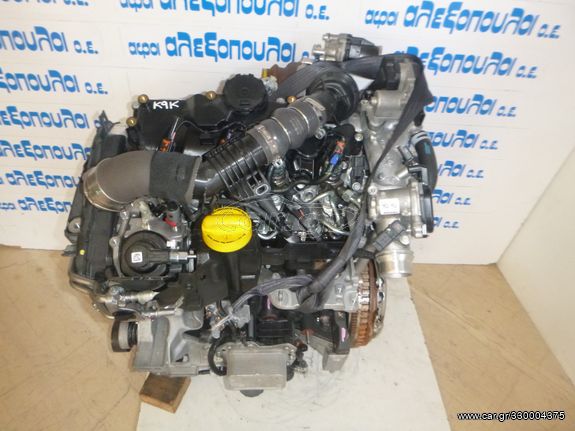 RENAULT CAPTUR K9K874 1.5 DCI K9K 874 ΜΗΧΑΝΗ ΜΟΤΕΡ ΚΙΝΗΤΗΡΑΣ