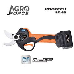 PROTECH 404S ΚΛΑΔΕΥΤΗΡΙ +2ΜΠΑΤΑΡΙΕΣ 2,6Ah+4,0Ah 21v LITHIUM+ΔΙΠΛΟΣ ΦΟΡΤΙΣΤΗΣ AGROFORCE 10617