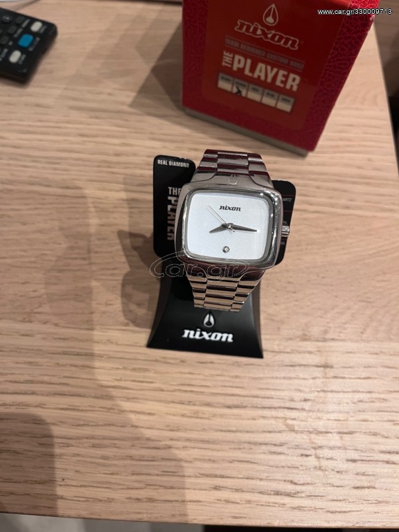 Nixon watch -The Player Silver Diamond 