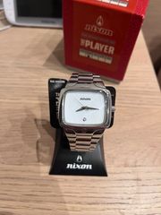 Nixon watch -The Player Silver Diamond -thumb-1