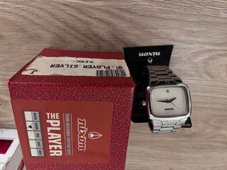 Nixon watch -The Player Silver Diamond -thumb-3