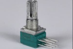 Potentiometer RK09 stereo 10kOhm linear - D & R