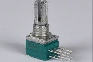 Potentiometer RK09 stereo 10kOhm linear - D & R