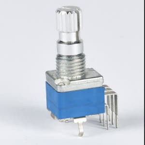D Potentiometer 10KAx2 (vertical) - D & R