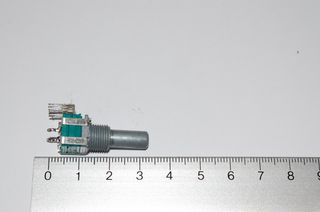 D Potentiometer RK09L12D0 10KAx2 - D & R
