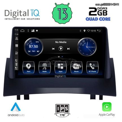 DIGITAL IQ BXH 3555_CPA (9inc) MULTIMEDIA TABLET OEM RENAULT MEGANE 2 mod. 2002-2008