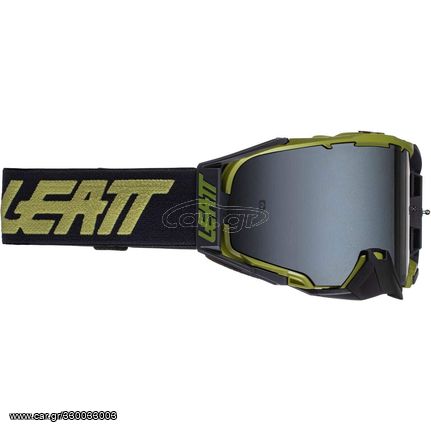 ΜΑΣΚΑ ΜΗΧΑΝΗΣ ENDURO MOTOCROSS LEATT VELOCITY 6.5 DESERT SAND LIME PLATINUM UC2