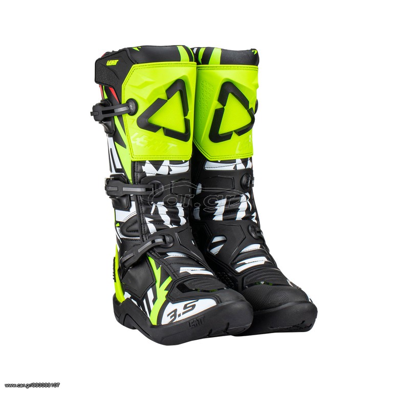 ΜΠΟΤΕΣ OFF ROAD LEATT 3.5 ZEBRA