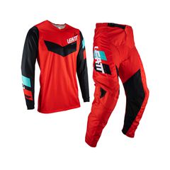 ΣΕΤ ΜΠΛΟΥΖΑ ΠΑΝΤΕΛΟΝΙ MOTOCROSS LEATT RIDE KIT 3.5 RED