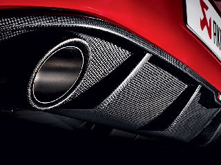 ΑKRAPOVIČ ΓΝΗΣΙΟ CARBON DIFFUSER VW GOLF GTI MK7-thumb-1