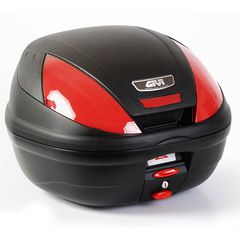 ΒΑΛΙΤΣΑ GIVI E370 monolock ΜΑΥΡΗ κοκ.κρυστ. 39L