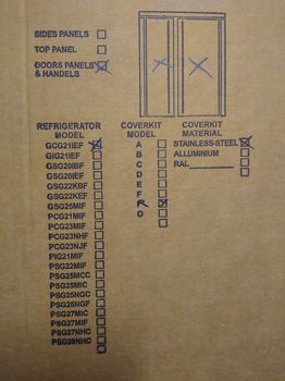 ΑΝΟΞΕΙΔΩΤΗ ΕΠΕΝΔΥΣΗ (INOX) ΓΙΑ ΨΥΓΕΙΟ GENERAL ELECTRIC