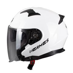 Κράνος Pilot Hermes SV άσπρο-thumb-1