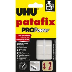 PATAFIX PRO POWER ULTRA STRONG PADS 21 ΤΕΜΑΧΙΑ ΚΟΛΛΑΕΙ ΞΕΚΟΛΛΑΕΙ UHU 7003050