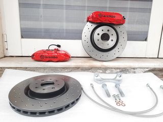 BREMBO 4πίστονα τετραπίστονα 305x28 Fiat 500 595 Abarth Alfa Romeo Mito