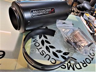 NEW ΔΕΞΙΑ INOX ΜΑΥΡΟ ΚΑΙΝΟΥΡΙΟ UNIVERSAL TΕΛΙΚΟ ΕΞΑΤΜΙΣΗΣ MotorDMS!!!