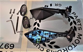 DUCATI ΚΑΘΡΕΠΤΕΣ CNC MAX PROTAPER AΛΟΥΜΙΝΙΟ 6061!!! UNIVERSAL MotorDMS!!!