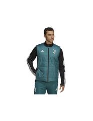 Adidas Juventus Condivo 22 Αμάνικο Ανδρικό Μπουφάν Puffer Tech Green / Black HG1135