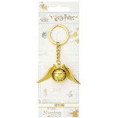 HARRY POTTER - 3D Golden Snitch - Keyring-thumb-0