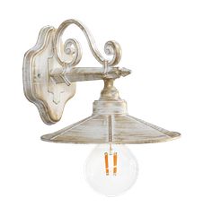 Φωτιστικό τοίχου LP-150ΑΚ WHITE-BRONZE Heronia 07-1324