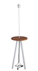 FLW-03 WHITE Βάση φωτιστικό δαπέδου H136cm Heronia 09-0136