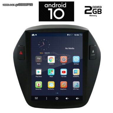 TESLA STYLE  OEM  HYUNDAI IX35 mod. 2010-2015 DIGITAL IQ-AN1896_GPS (TESLA)