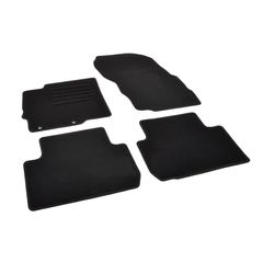 Πατάκια δαπέδου μοκέτας Standard μαύρα για Mitsubishi Eclipse Cross 4τμχ