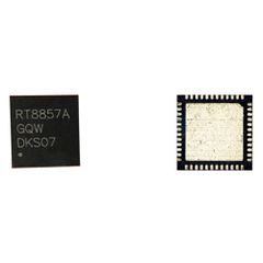 Controller IC Chip - RT8857AGQW RT8857A RT8857 QFN 48 Chip for laptop - Ολοκληρωμένο τσιπ φορητού υπολογιστή (Κωδ.1-CHIP0968)