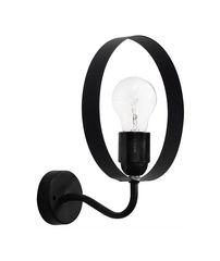 Φωτιστικό τοίχου HALKA/AP BLACK Heronia 34-0057