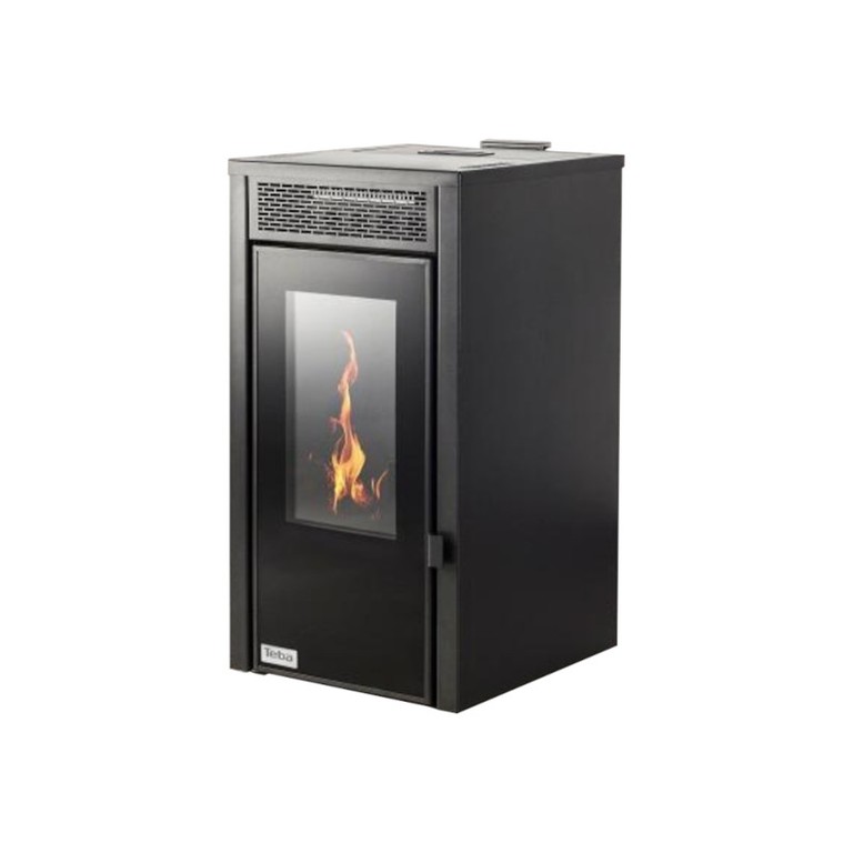 Σόμπα Pellet Teba TP-07 9.8kW - Μαύρο