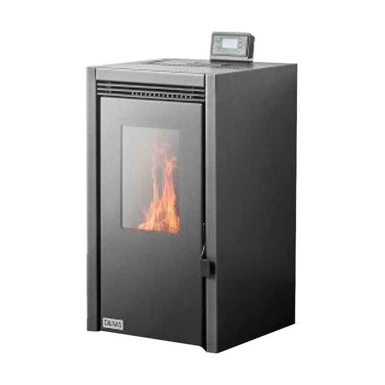 Σόμπα Pellet Αέρα Teba TP-06 9kW - Μαύρο