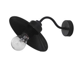 Φωτιστικό τοίχου / απλίκα AS-160AP 1L BLACK Heronia 31-0581