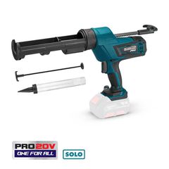 BORMANN Pro BBP3610 Πιστόλι Σιλικόνης Φύσιγγας 310ml/Σαλαμιού 600ml, Ρυθμιζόμενο, SOLO - BBP3610